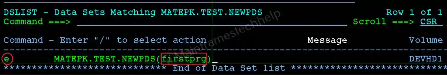 Create PDS Member